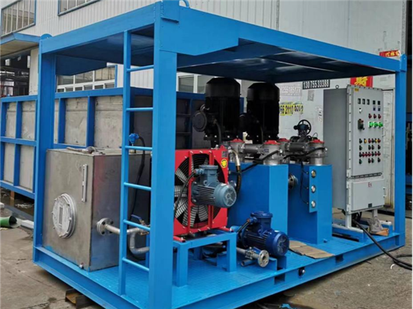 油沖洗泵站